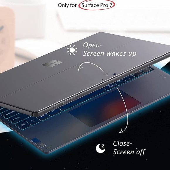 Inateck Computers, Laptops & Parts Inateck Surface Pro 7 Keyboard